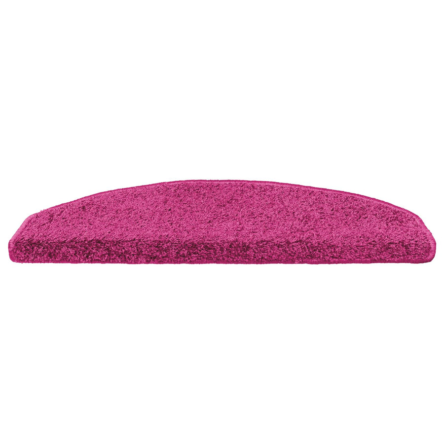 Zelfklevende Trapmatten Halfrond 15 pcs Roze 80 x 24,5 x 3,5 cm