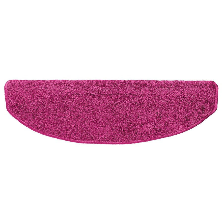 Zelfklevende Trapmatten Halfrond 15 pcs Roze 80 x 24,5 x 3,5 cm