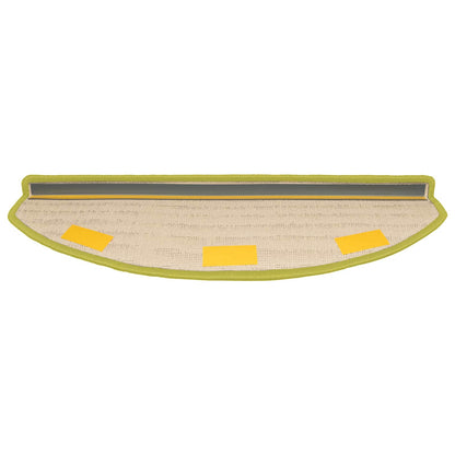 Zelfklevende Trapmatten 15 pcs Groen 80 x 24,5 x 3,5 cm