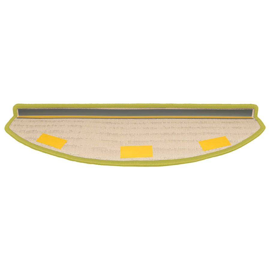 Zelfklevende Trapmatten 15 pcs Groen 80 x 24,5 x 3,5 cm