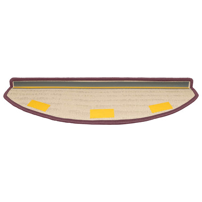 Zelfklevende Trapmatten 15 pcs Donker Paars 80 x 24,5 x 3,5 cm