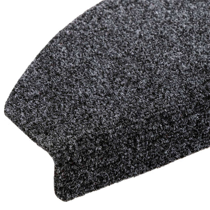 Zelfklevende Trapmatten 15 pcs Donkergrijs 80 x 24,5 x 3,5 cm