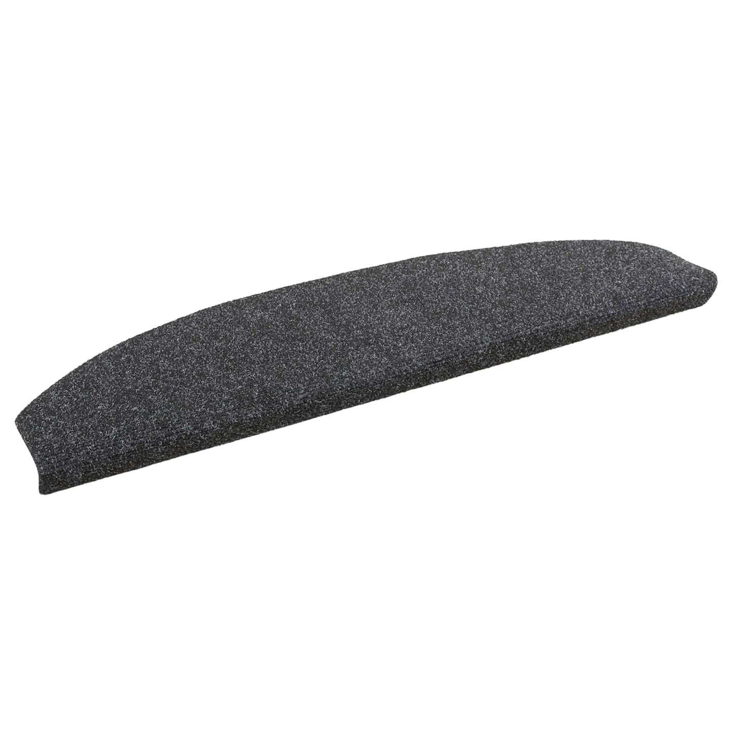Zelfklevende Trapmatten 15 pcs Donkergrijs 80 x 24,5 x 3,5 cm