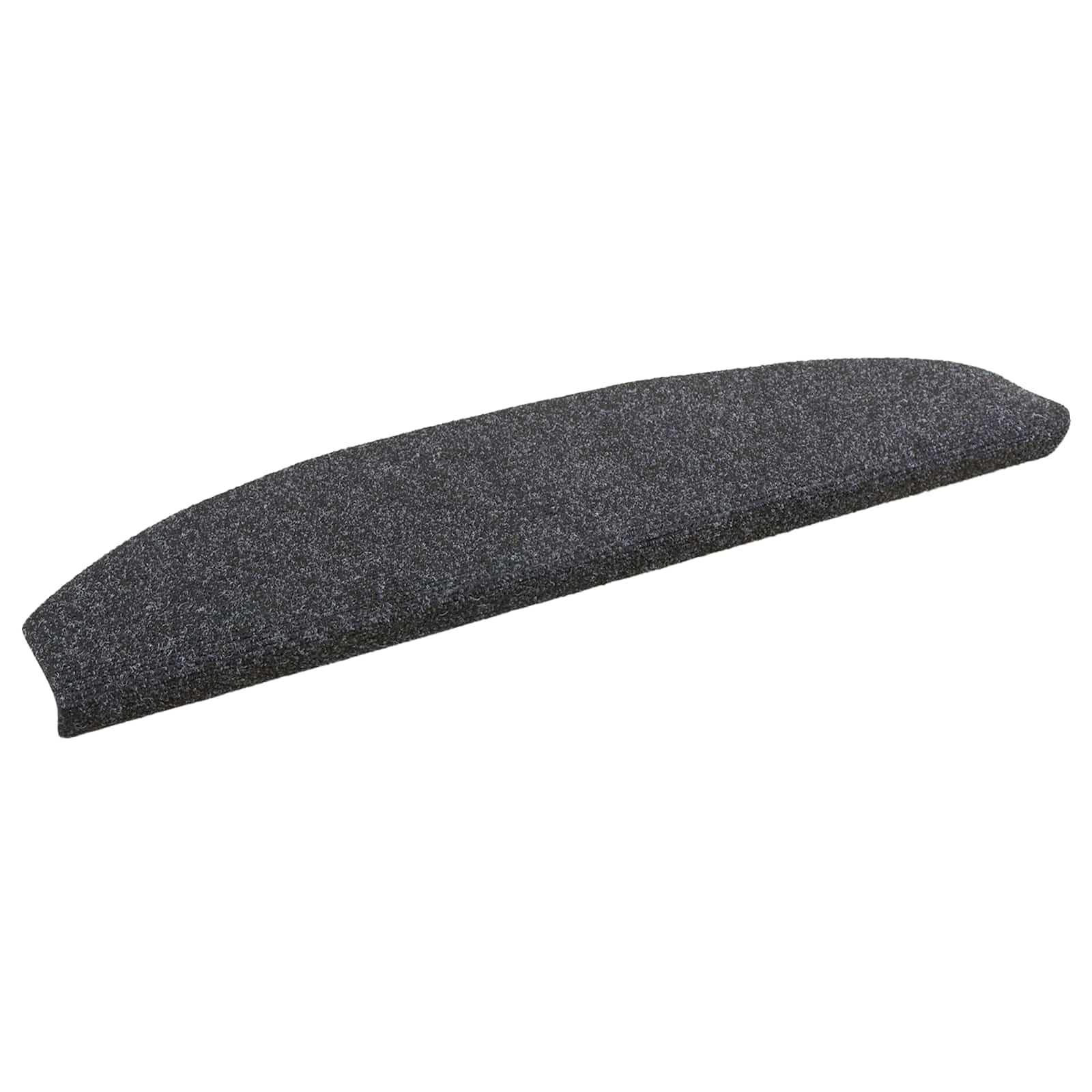 Zelfklevende Trapmatten 15 pcs Donkergrijs 80 x 24,5 x 3,5 cm
