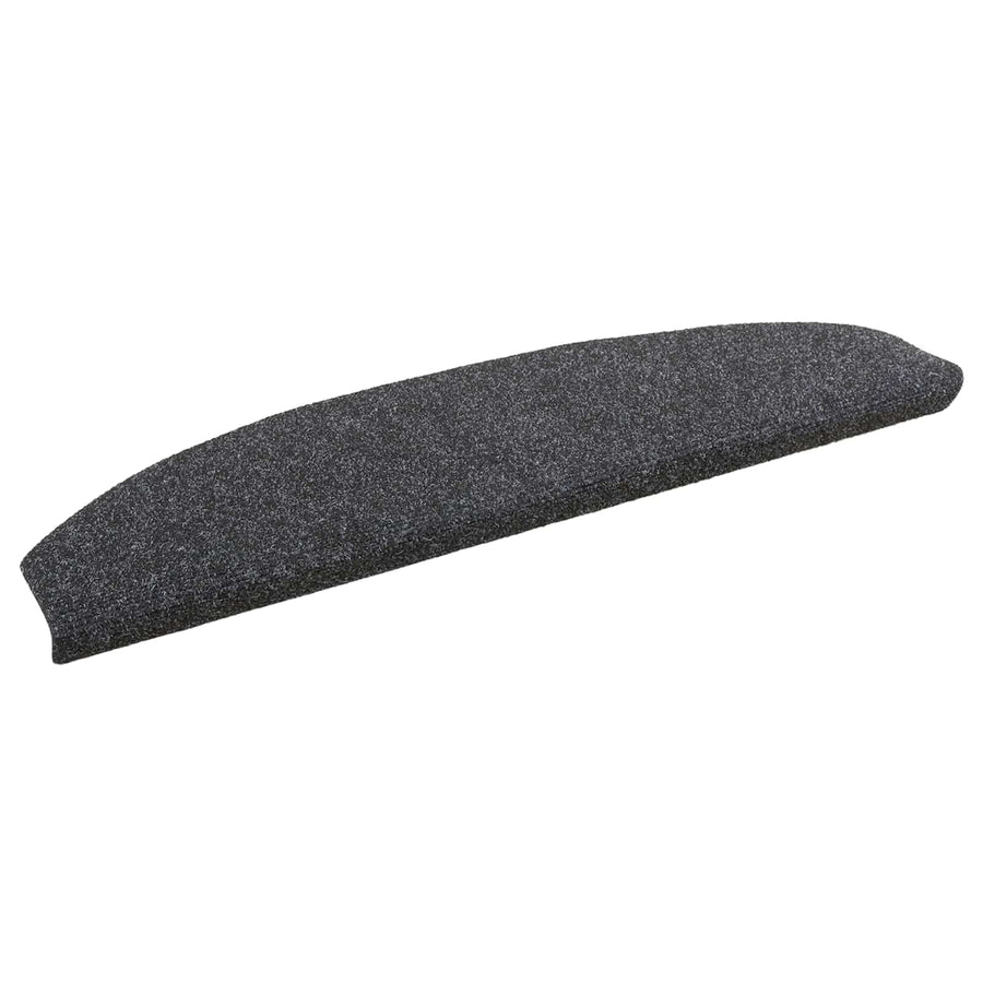 Zelfklevende Trapmatten 15 pcs Donkergrijs 80 x 24,5 x 3,5 cm