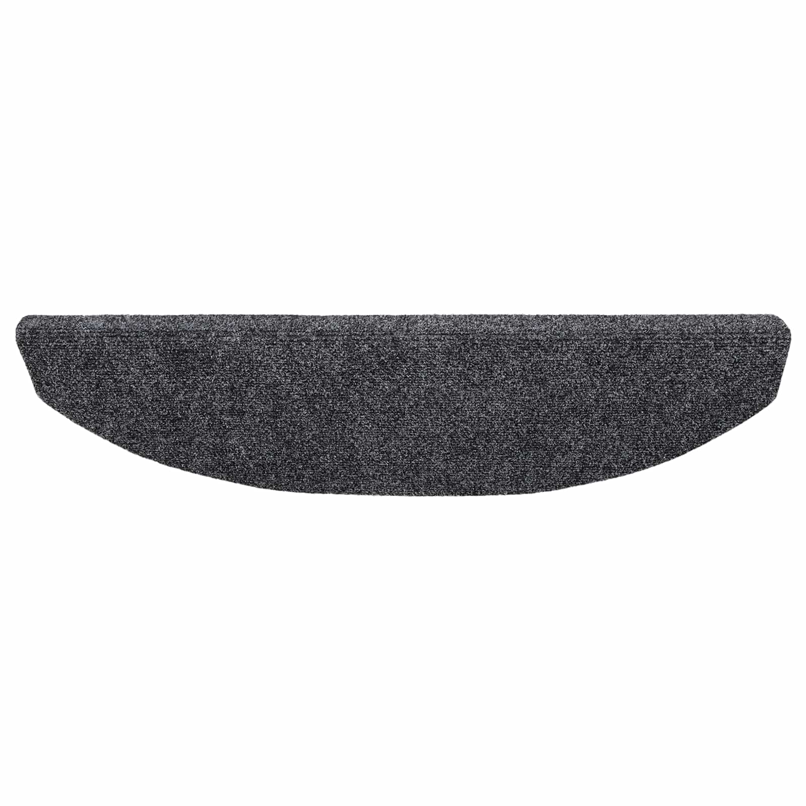 Zelfklevende Trapmatten 15 pcs Donkergrijs 80 x 24,5 x 3,5 cm