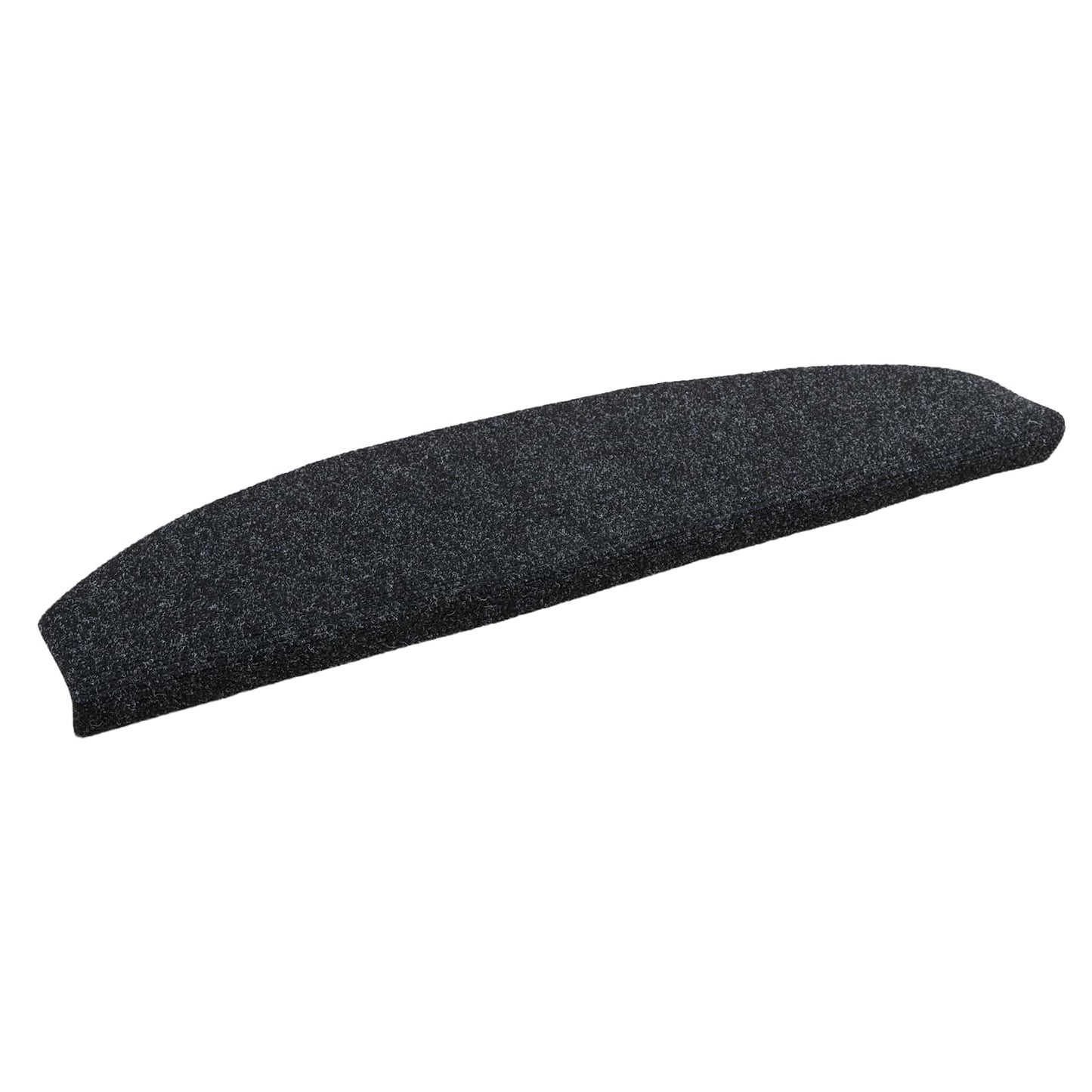 Zelfklevende Trapmatten 15 pcs Zwart 80 x 24,5 x 3,5 cm