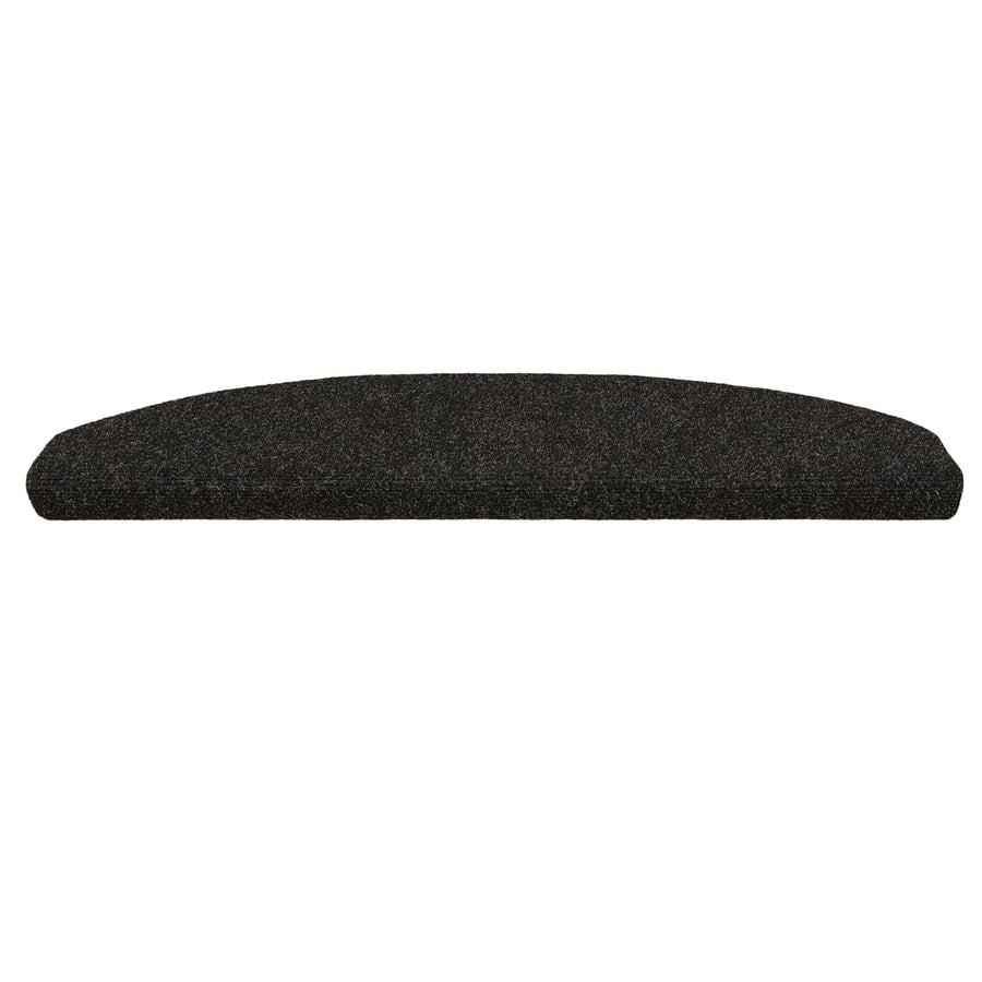 Zelfklevende Trapmatten 15 pcs Zwart 80 x 24,5 x 3,5 cm