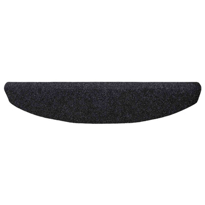 Zelfklevende Trapmatten 15 pcs Zwart 80 x 24,5 x 3,5 cm