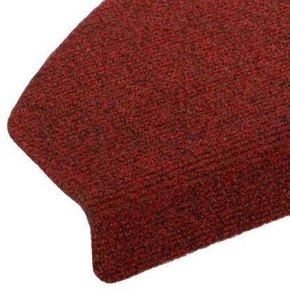 Zelfklevende Trapmatten 15 pcs Bordeaux Rood 80 x 24,5 x 3,5 cm