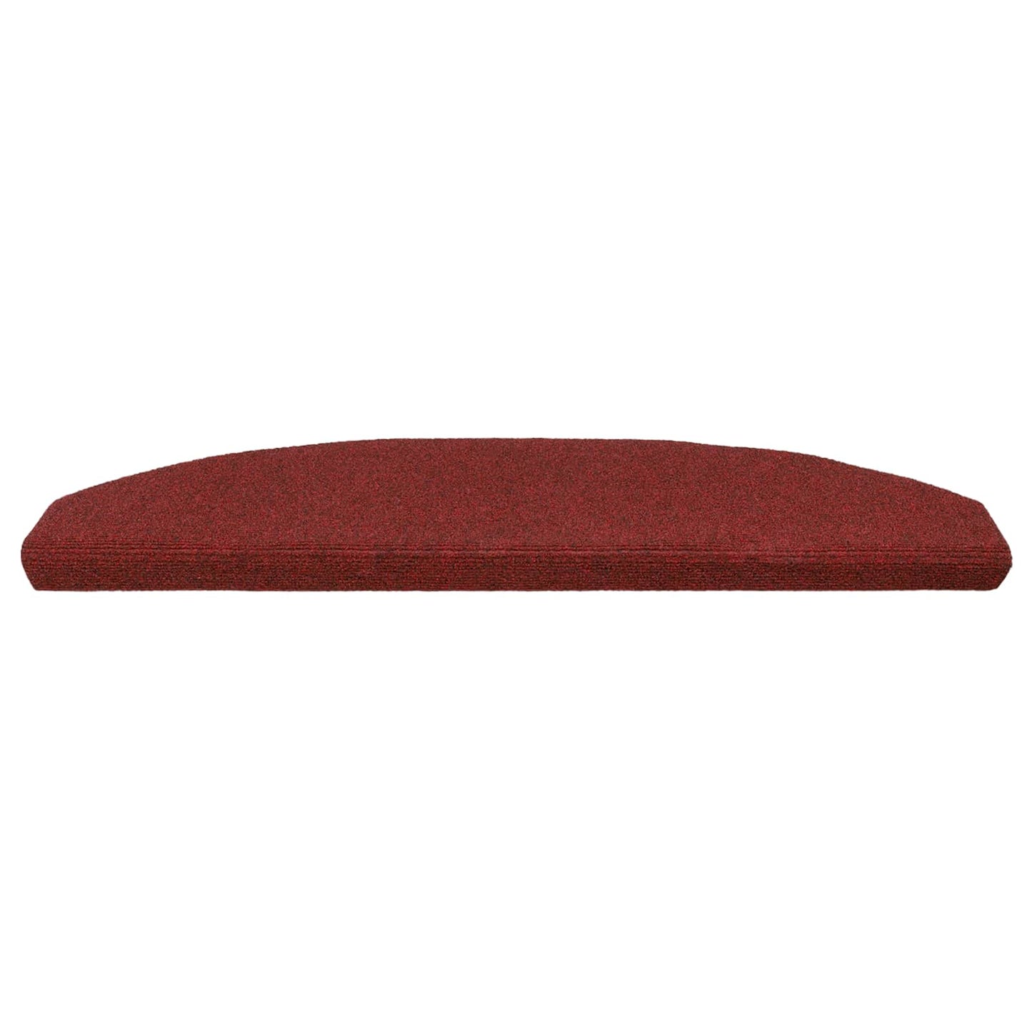 Zelfklevende Trapmatten 15 pcs Bordeaux Rood 80 x 24,5 x 3,5 cm