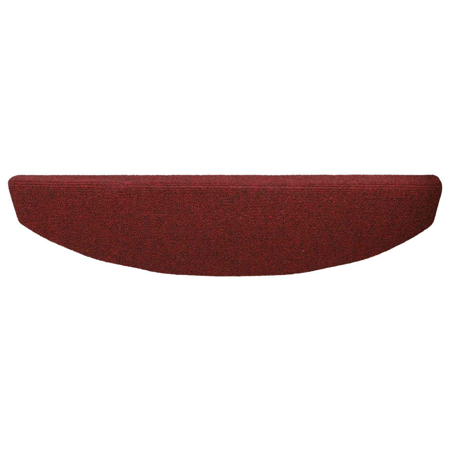 Zelfklevende Trapmatten 15 pcs Bordeaux Rood 80 x 24,5 x 3,5 cm