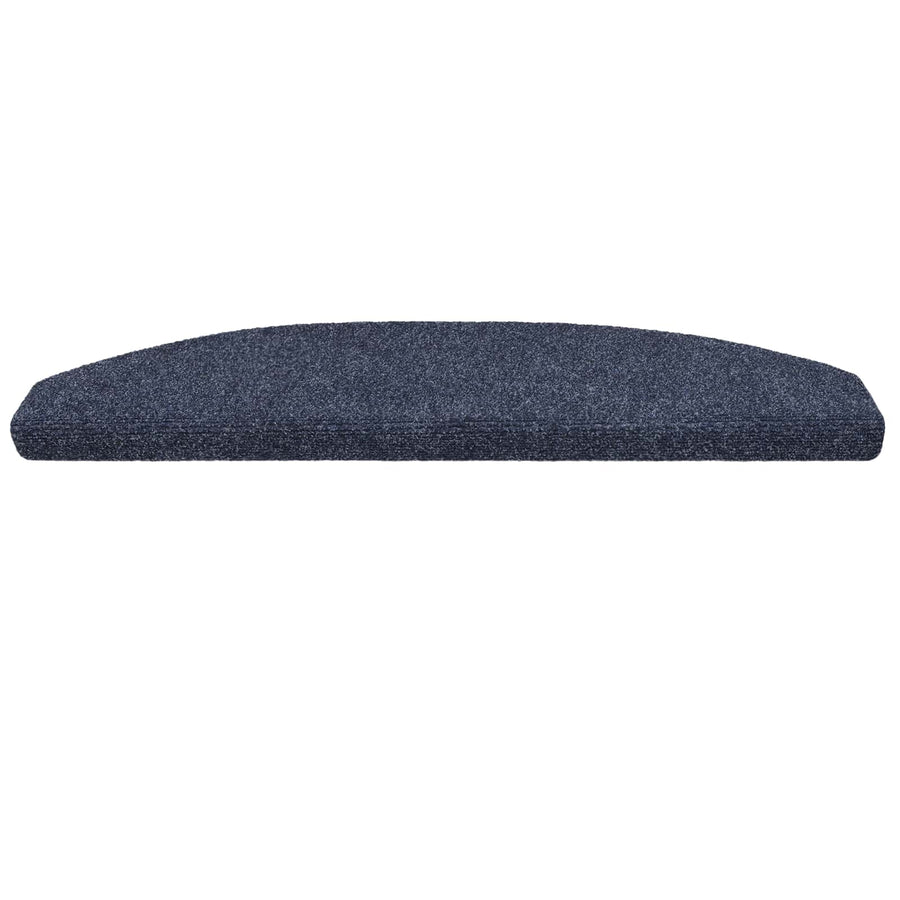 Zelfklevende Trapmatten 15 pcs Blauw 80 x 24,5 x 3,5 cm