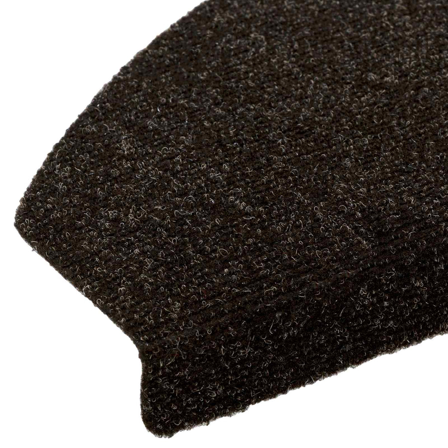 Zelfklevende Trapmatten 15 pcs Donkerbruin 80 x 24,5 x 3,5 cm