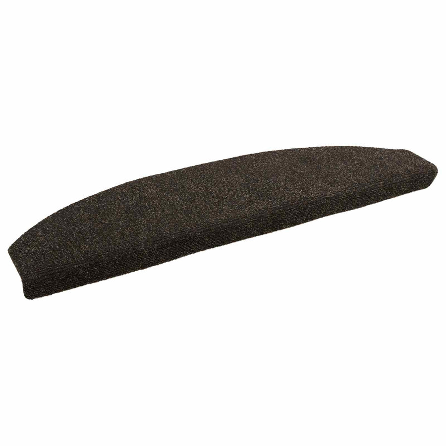 Zelfklevende Trapmatten 15 pcs Donkerbruin 80 x 24,5 x 3,5 cm