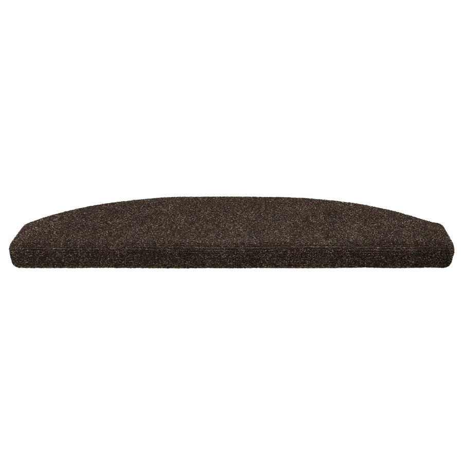 Zelfklevende Trapmatten 15 pcs Donkerbruin 80 x 24,5 x 3,5 cm