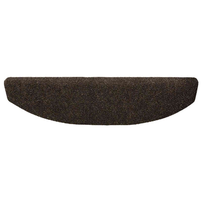 Zelfklevende Trapmatten 15 pcs Donkerbruin 80 x 24,5 x 3,5 cm