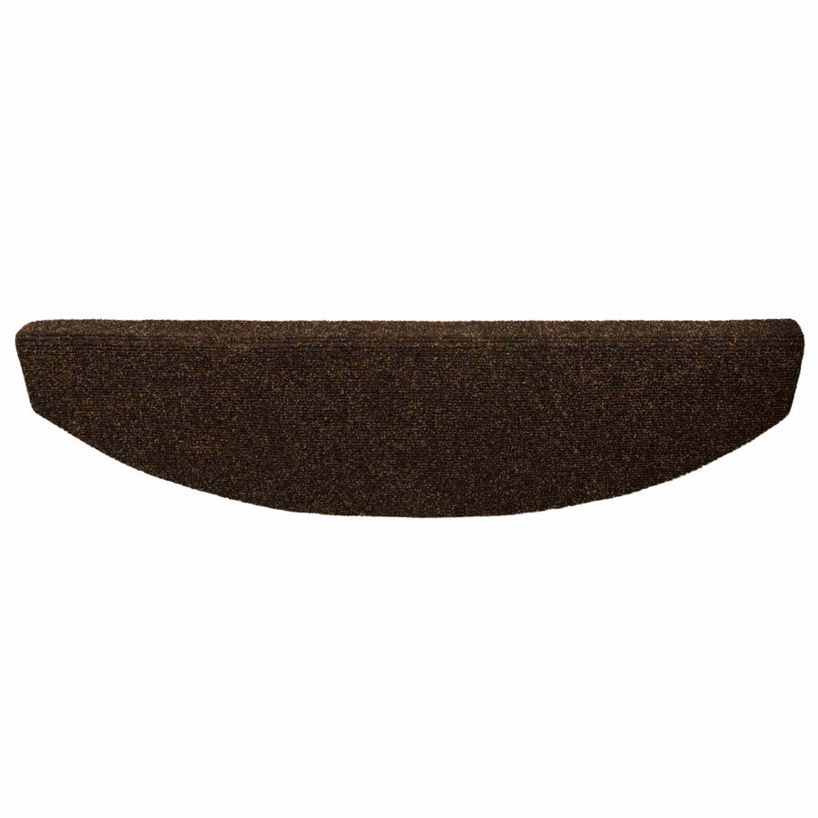Zelfklevende Trapmatten 15 pcs Bruin 80 x 24,5 x 3,5 cm