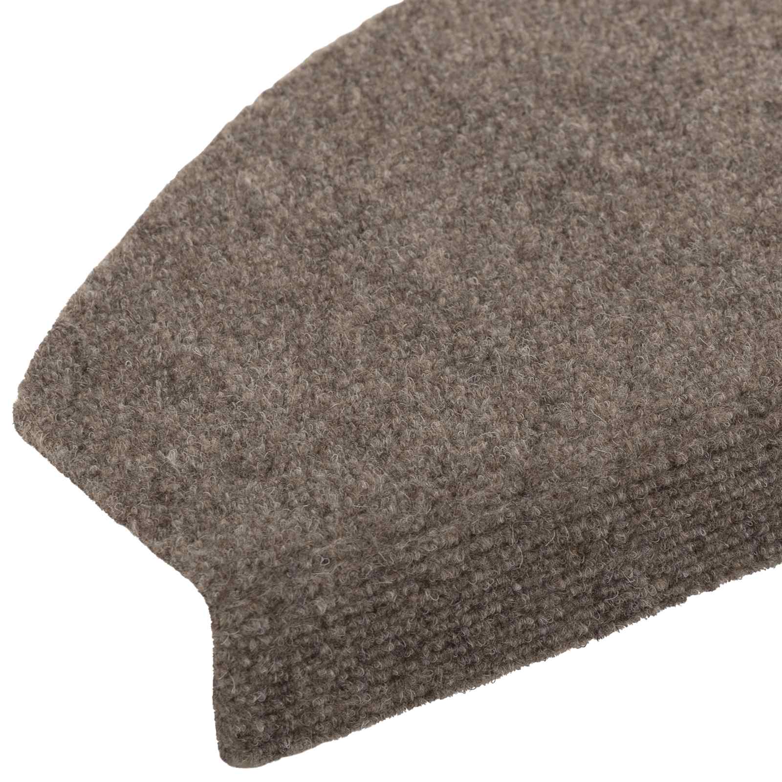 Zelfklevende Trapmatten 15 pcs Mokka 80 x 24,5 x 3,5 cm