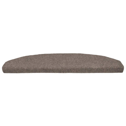 Zelfklevende Trapmatten 15 pcs Mokka 80 x 24,5 x 3,5 cm