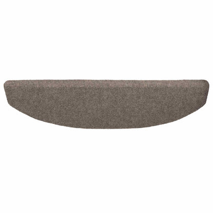 Zelfklevende Trapmatten 15 pcs Mokka 80 x 24,5 x 3,5 cm
