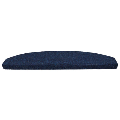 Zelfklevende Trapmatten 15 pcs Marineblauw 80 x 24,5 x 3,5 cm