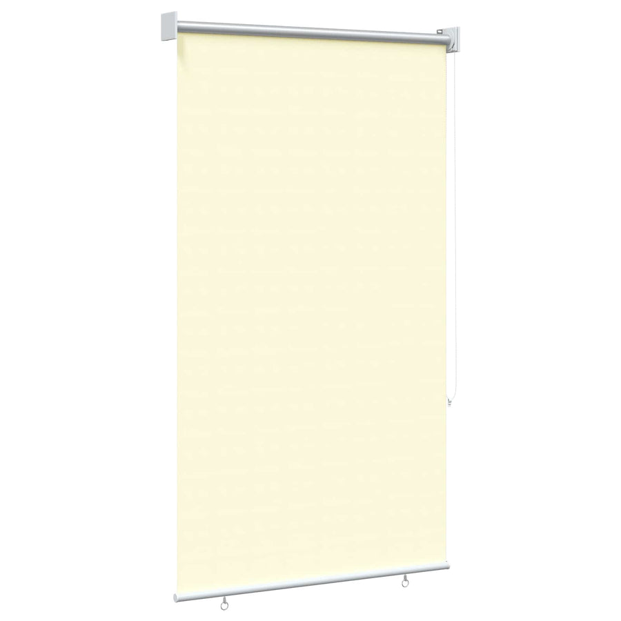 Rolgordijn UV-bescherming Crèmekleurig 60 x 140 cm Polyester