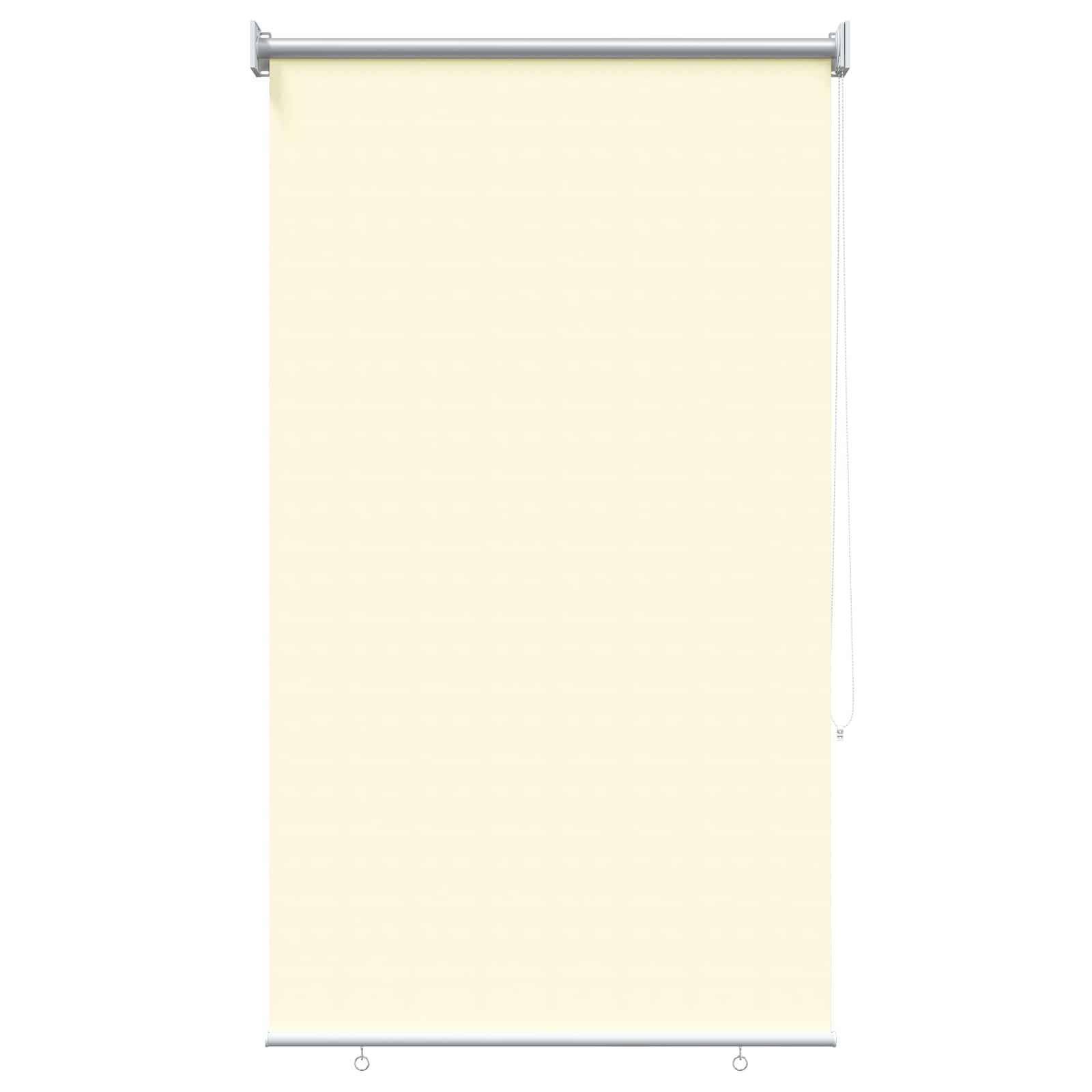 Rolgordijn UV-bescherming Crèmekleurig 60 x 140 cm Polyester
