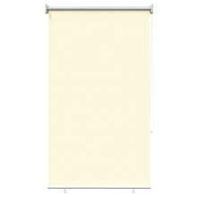 Rolgordijn UV-bescherming Crèmekleurig 60 x 140 cm Polyester