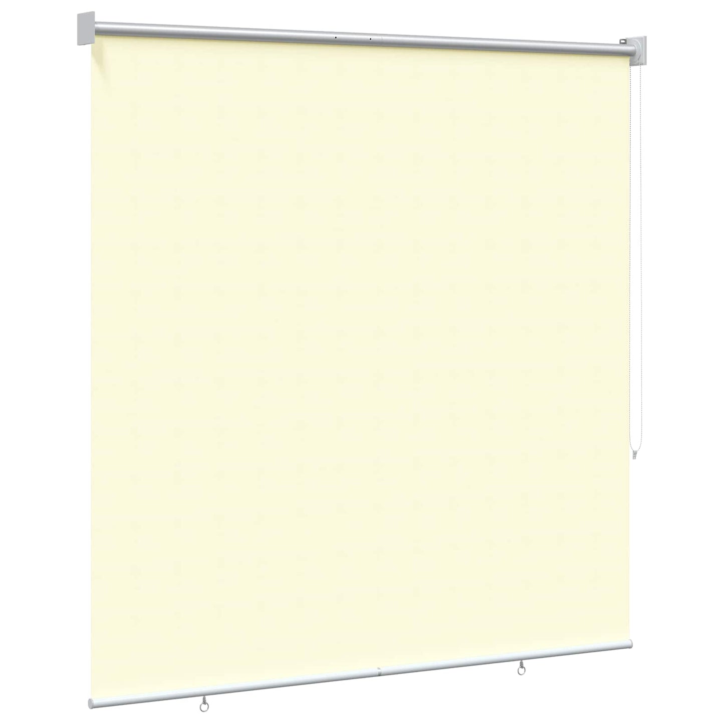 Rolgordijn UV-bescherming Crèmekleurig 120 x 140 cm Polyester