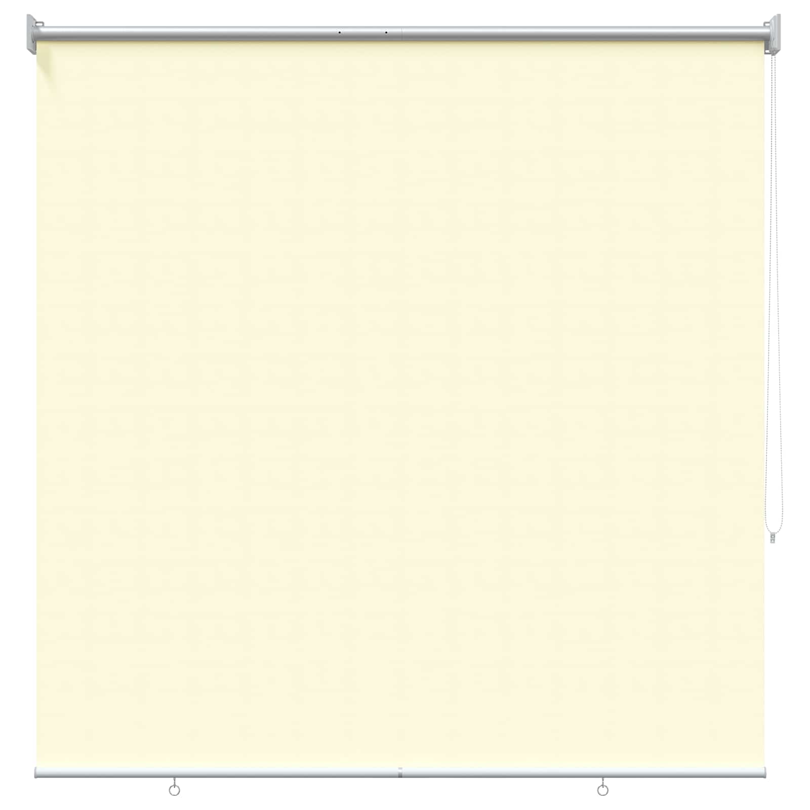 Rolgordijn UV-bescherming Crèmekleurig 120 x 140 cm Polyester
