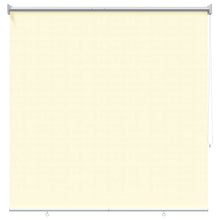 Rolgordijn UV-bescherming Crèmekleurig 120 x 140 cm Polyester