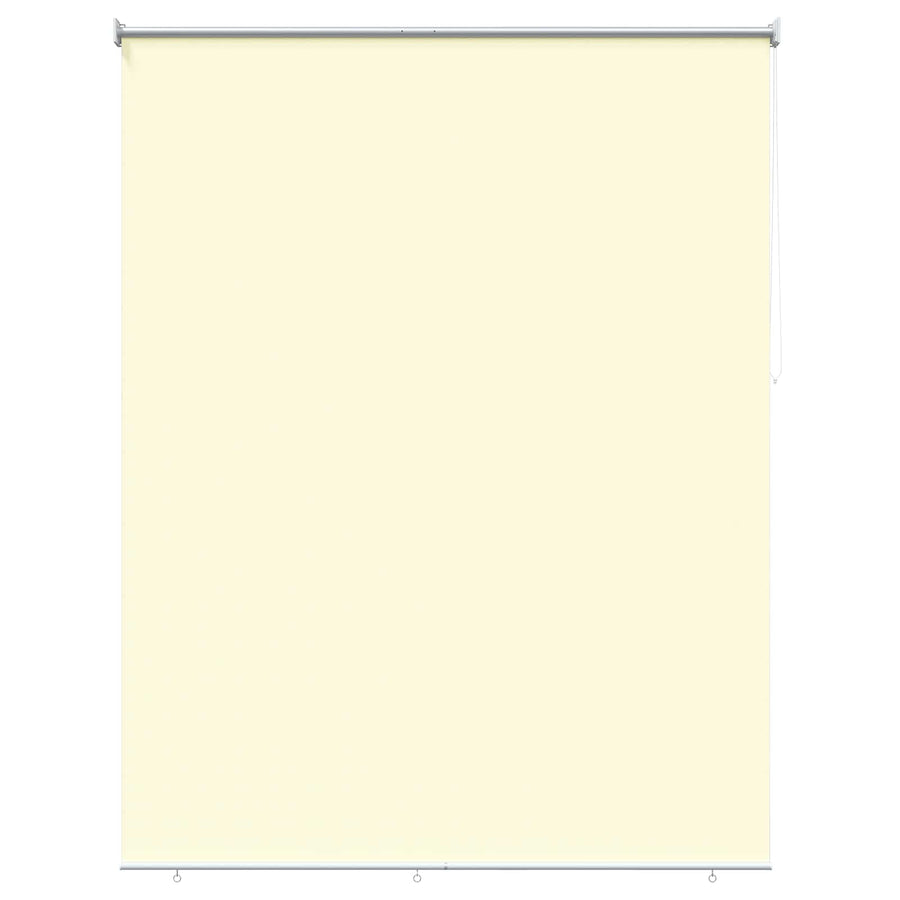 Rolgordijn UV-bescherming Crèmekleurig 180 x 140 cm Polyester