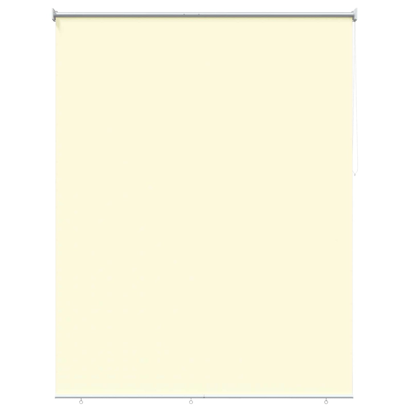 Rolgordijn UV-bescherming Crèmekleurig 200 x 140 cm Polyester