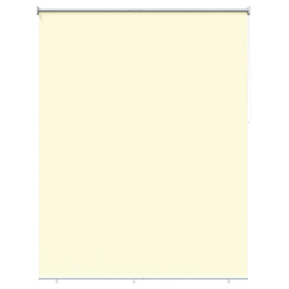 Rolgordijn UV-bescherming Crèmekleurig 200 x 140 cm Polyester