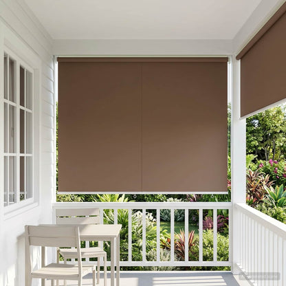 Rolgordijn UV-bescherming Taupe 200 x 140 cm Polyester