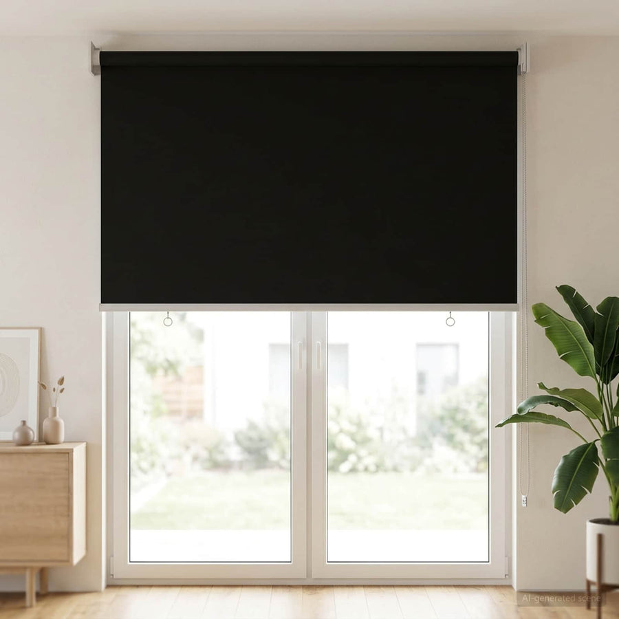 Rolgordijn UV-bescherming Antracietkleurig 60 x 230 cm