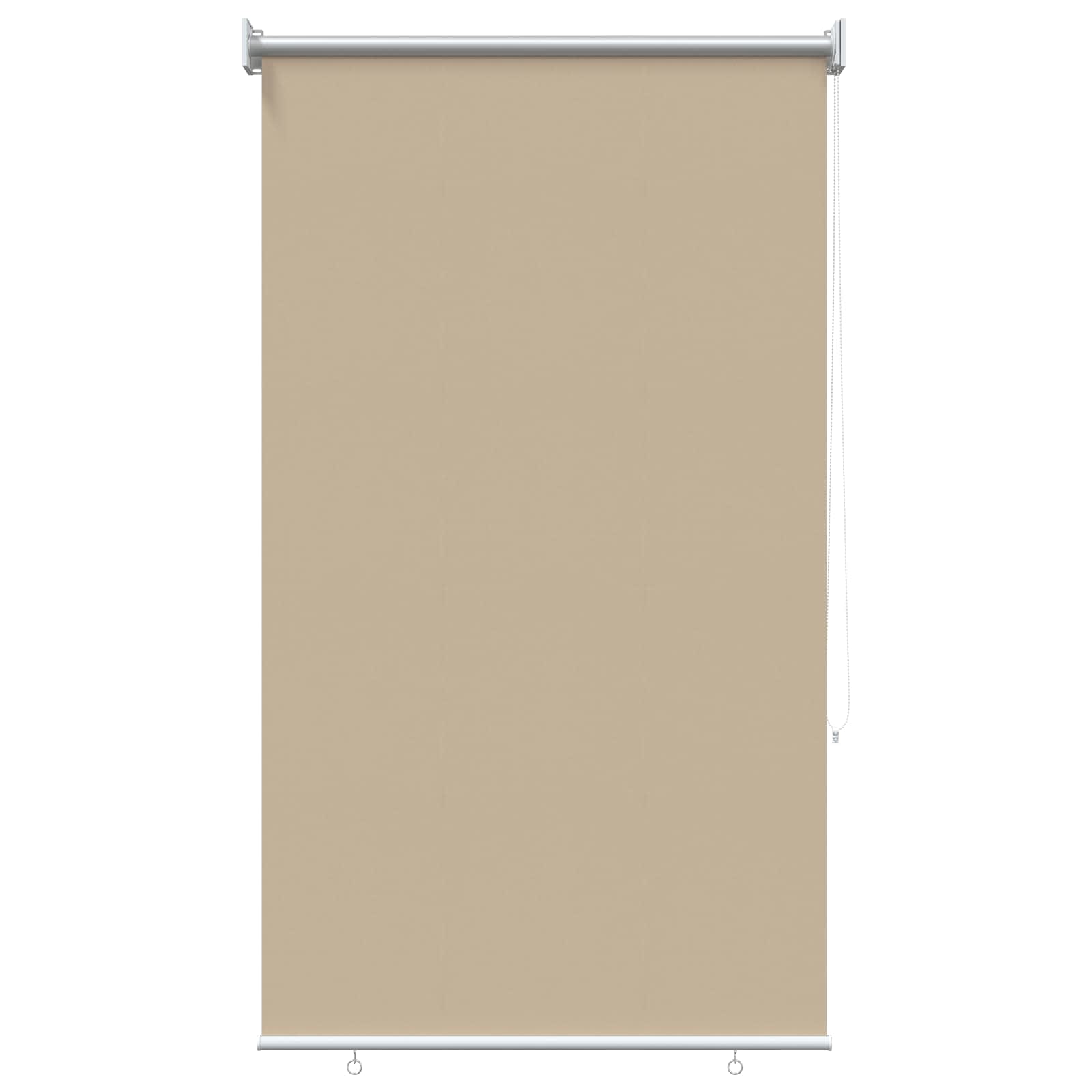 Rolgordijn UV-bescherming Beige 80 x 140 cm Polyester