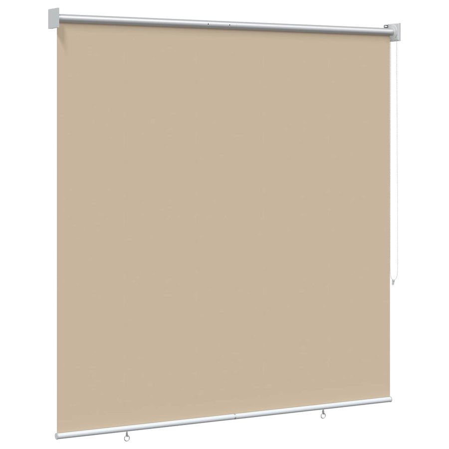 Rolgordijn UV-bescherming Beige 120 x 140 cm Polyester