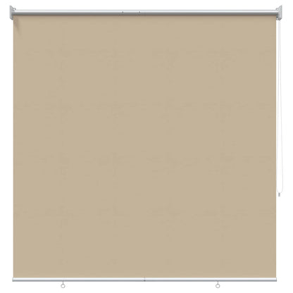 Rolgordijn UV-bescherming Beige 120 x 140 cm Polyester