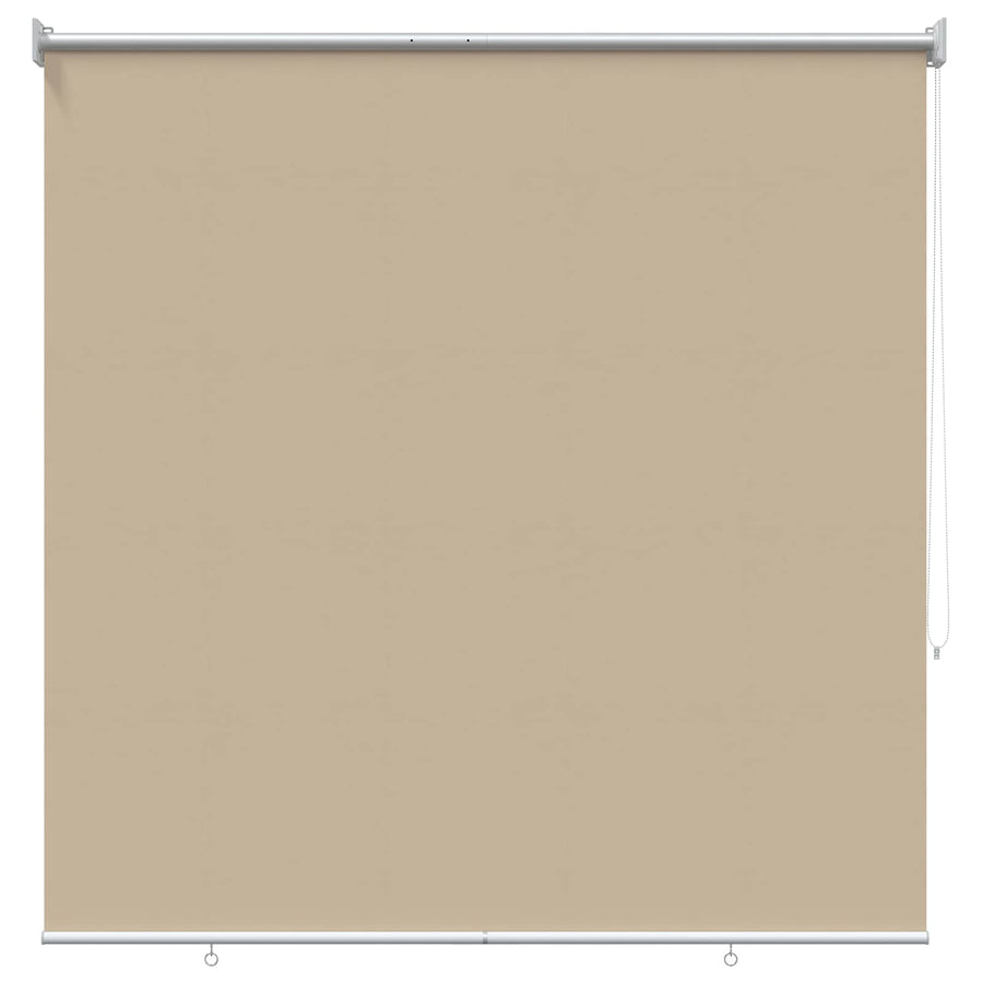 Rolgordijn UV-bescherming Beige 120 x 140 cm Polyester