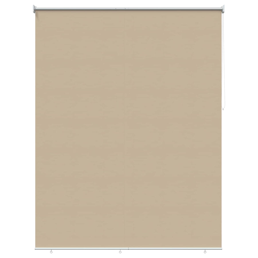 Rolgordijn UV-bescherming Beige 180 x 140 cm Polyester