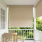 Roller Blind UV Protection Beige 80 x 230 cm Polyester