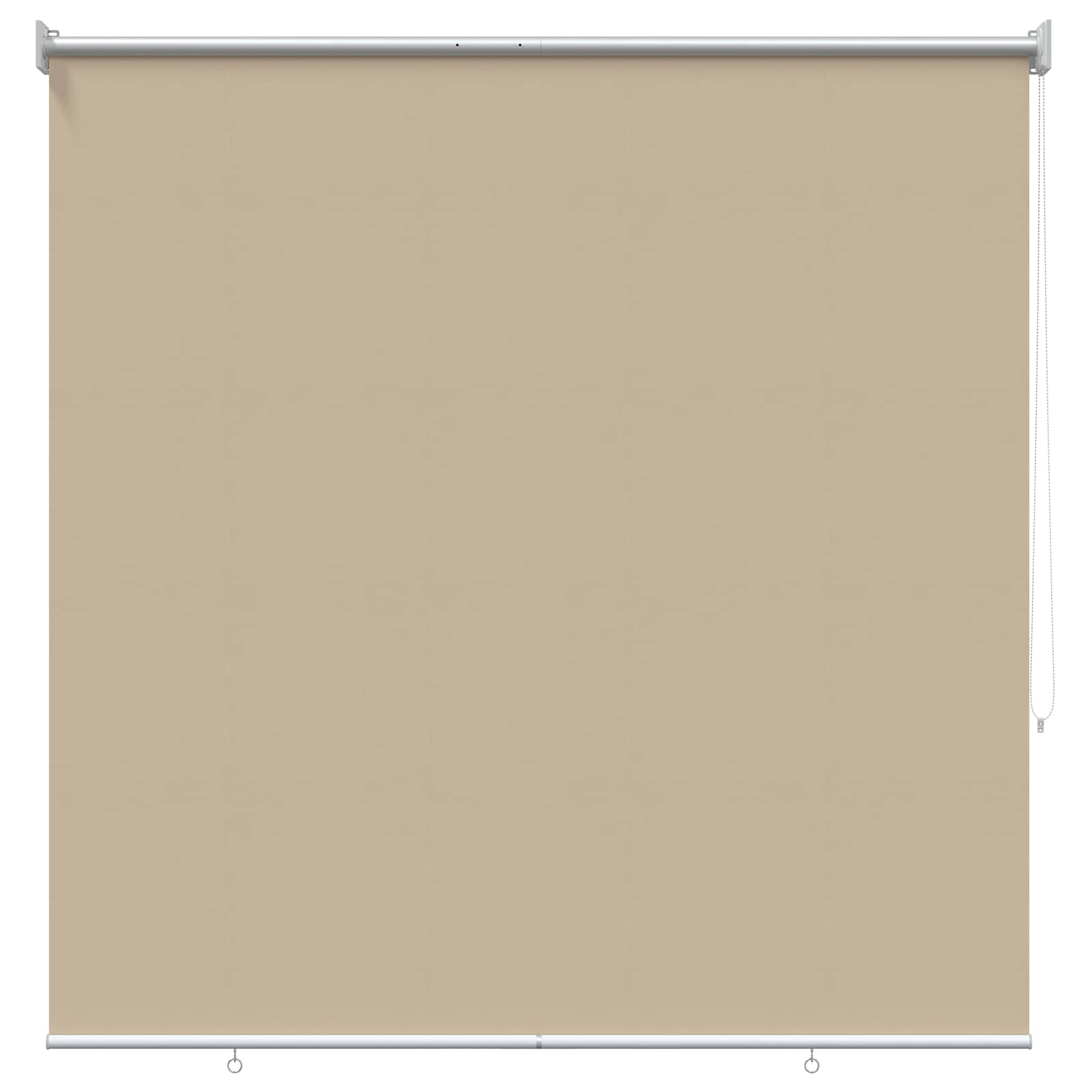 Rolgordijn UV-bescherming Beige 120 x 230 cm Polyester