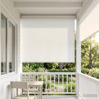 Roller blind UV protection White 140 x 140 cm Polyester