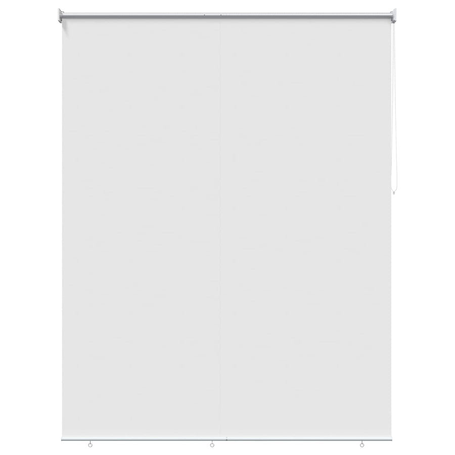 Rolgordijn UV-bescherming Wit 160 x 140 cm Polyester