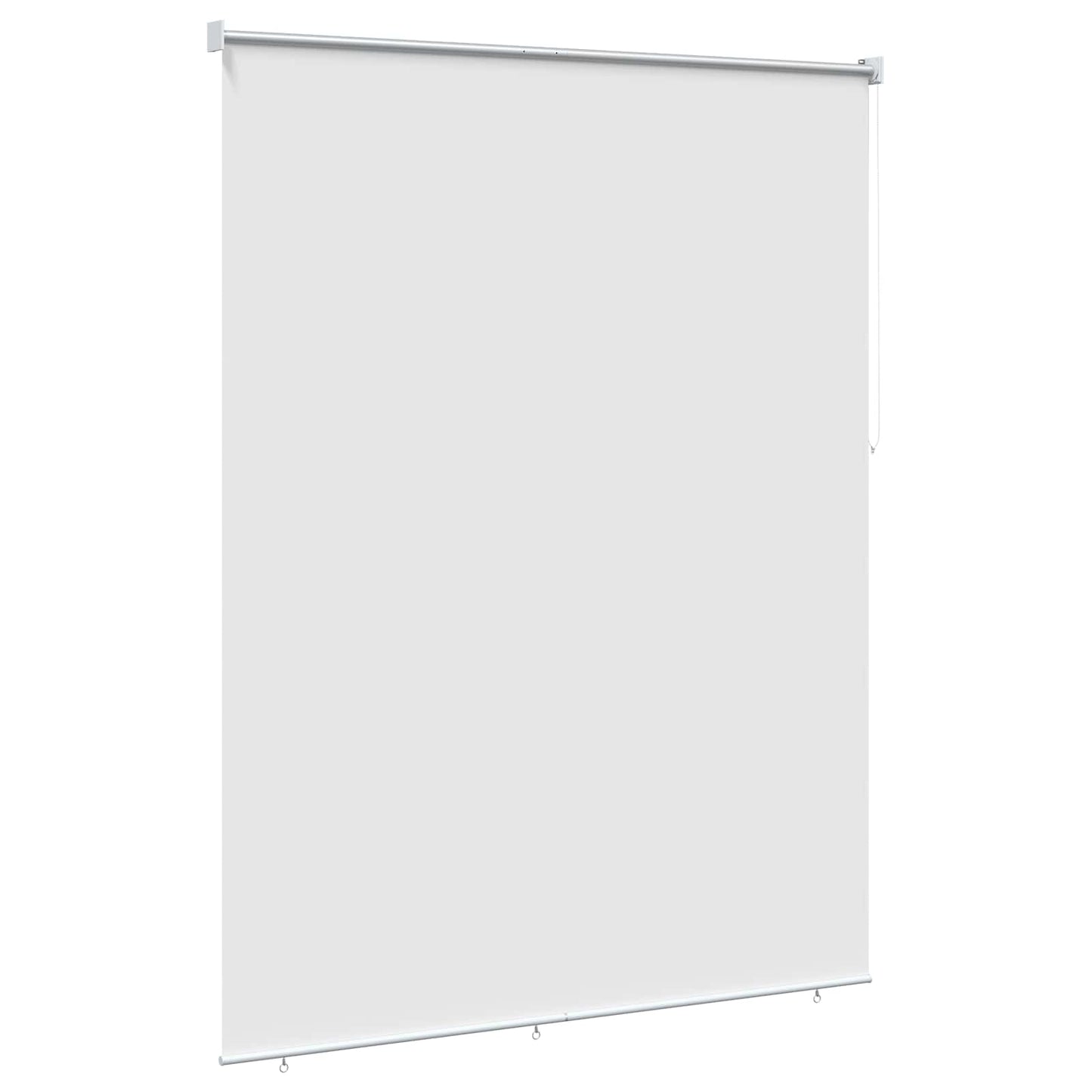 Rolgordijn UV-bescherming Wit 200 x 140 cm Polyester