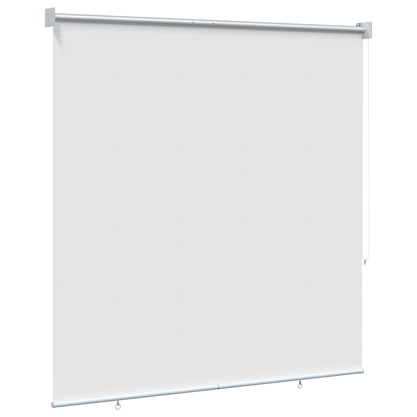 Rolgordijn UV-bescherming Wit 100 x 230 cm Polyester
