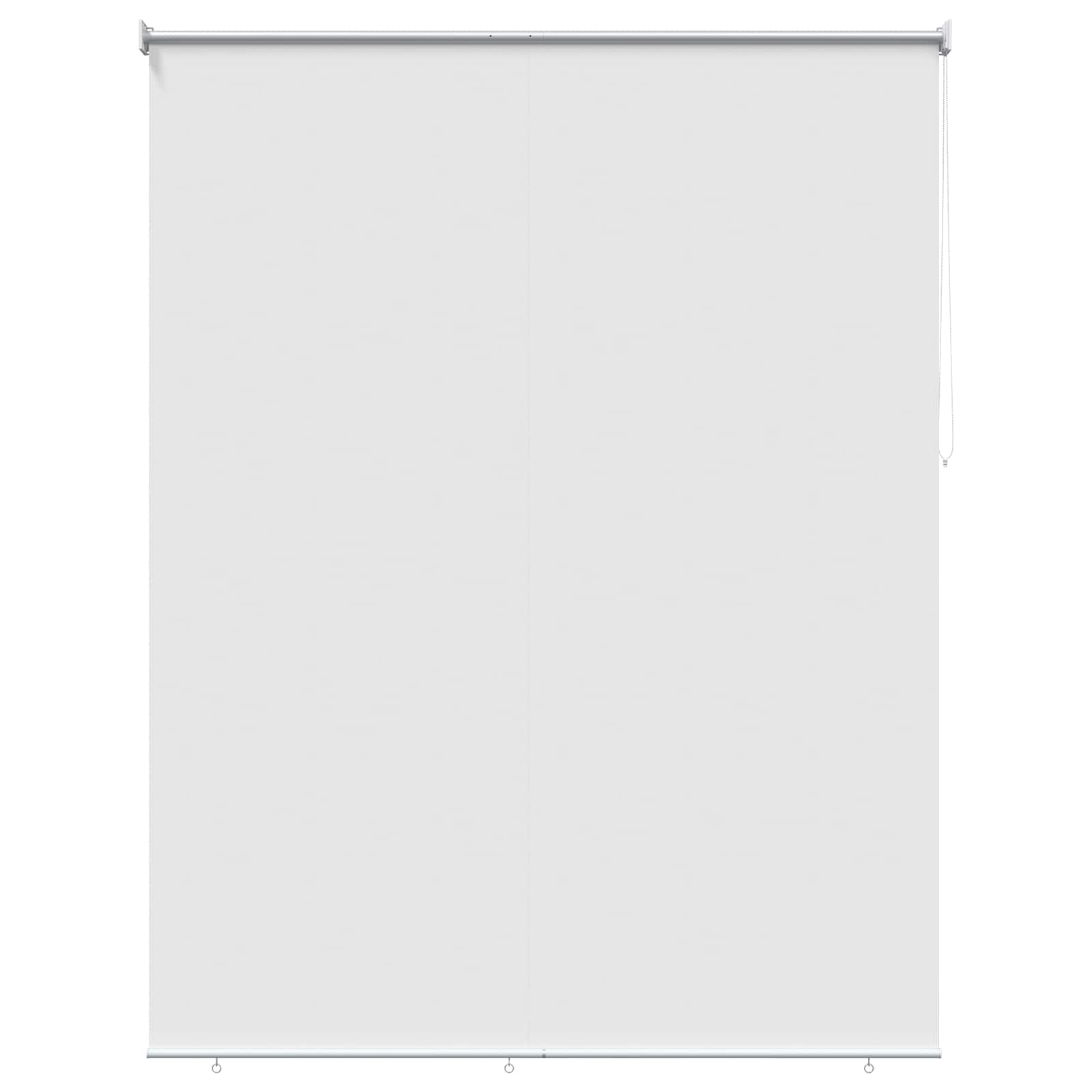 Rolgordijn UV-bescherming Wit 160 x 230 cm Polyester