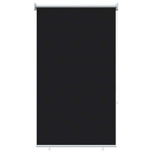 Rolgordijn UV-bescherming Zwart 60 x 140 cm Polyester